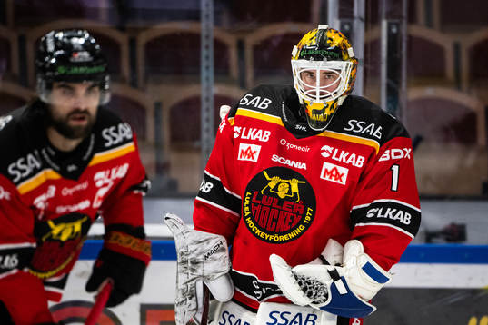 Luleås målvakt David Rautio