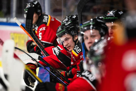 Luleås Oskari Laaksonen deppar