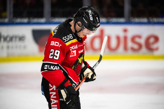 Luleås Erik Gustafsson deppar