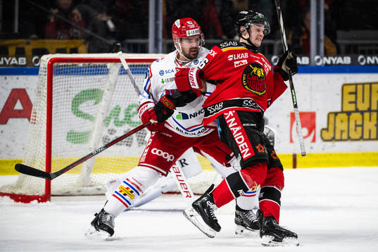 Timrås Tim Erixon och Luleås Pontus Andreasson
