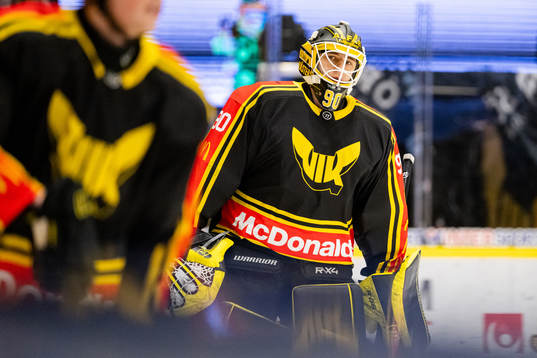 Västerås målvakt Ian Blomquist