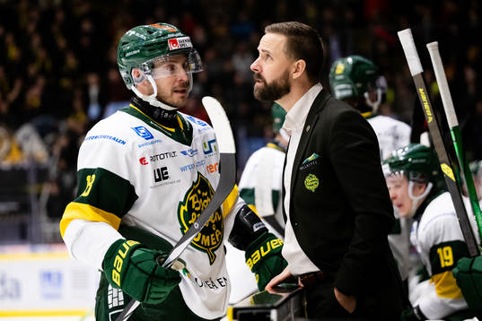 Björklövens tränare Viktor Stråhle