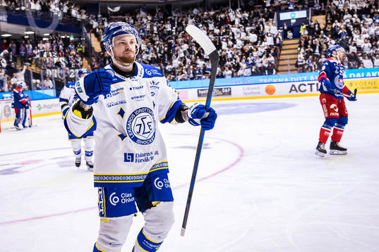 Leksands Lucas Elvenes jubel