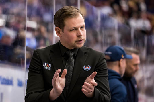 Oskarshamns tränare Martin Filander