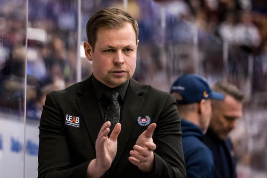 Oskarshamns tränare Martin Filander