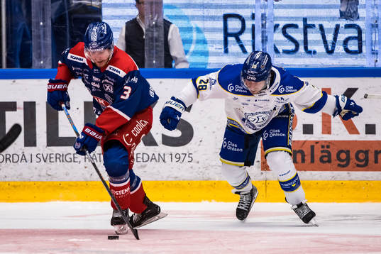 Oskarshamns Niclas Burström och Leksands Justin Glenn Kloos