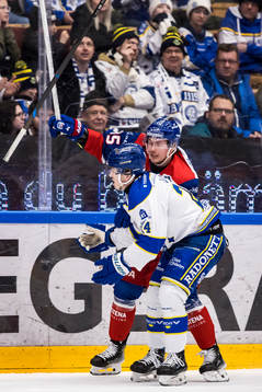 Oskarshamns Nick Olesen och Leksands Arvid Eljas