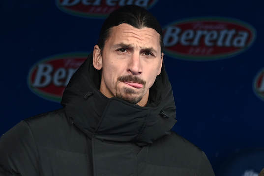 Zlatan Ibrahimovic of AC Milan