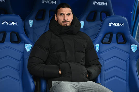 Zlatan Ibrahimovic of AC Milan