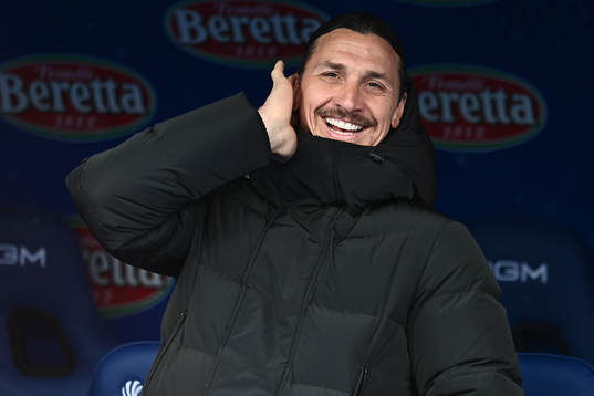 Zlatan Ibrahimovic of AC Milan