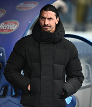 Zlatan Ibrahimovic of AC Milan