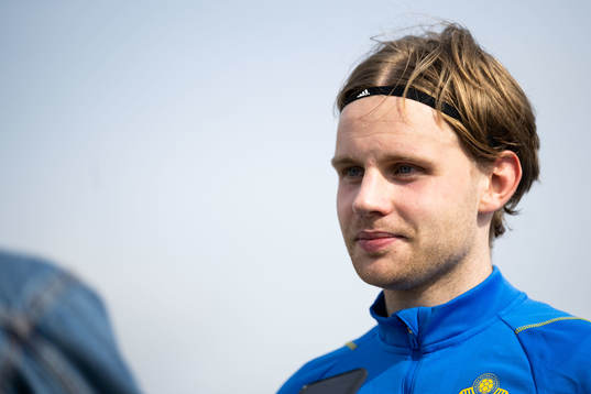Oscar Pettersson of the Swedish men's football national