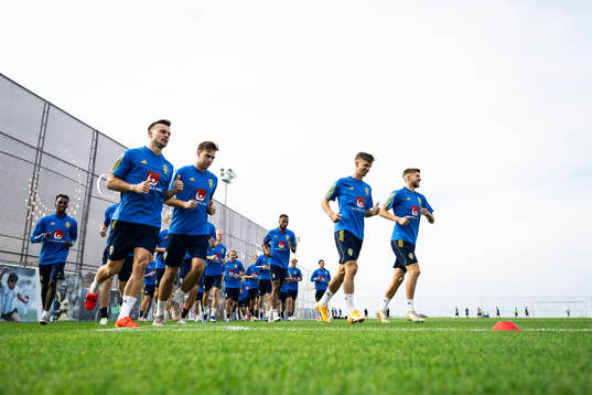 Bläddra bland fler bilder av Football, Winter Camp, Day 4, Sweden, Training 