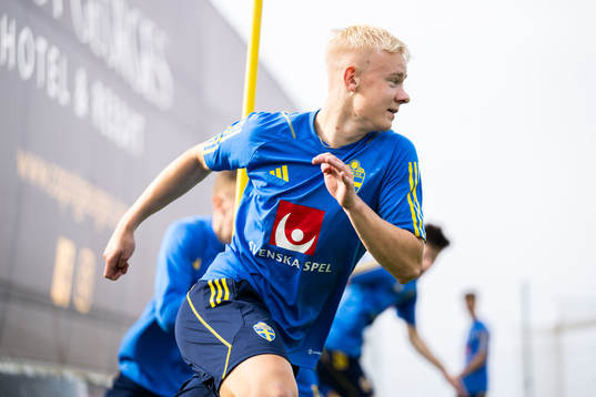 Otto Rosengren of the Swedish men's football national team