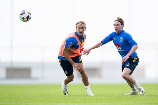 Markus Karlsson and Oscar Pettersson of the Swedish men's