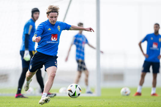 Oscar Pettersson of the Swedish men's football national