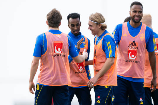Johan Karlsson, Taha Ali and Sebastian Nanasi of the