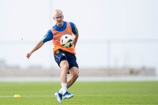 Otto Rosengren of the Swedish men's football national team