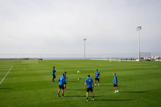 Players of the Swedish men's football national team at a