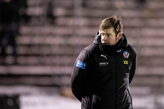 Assisterande tränare Max Lindén