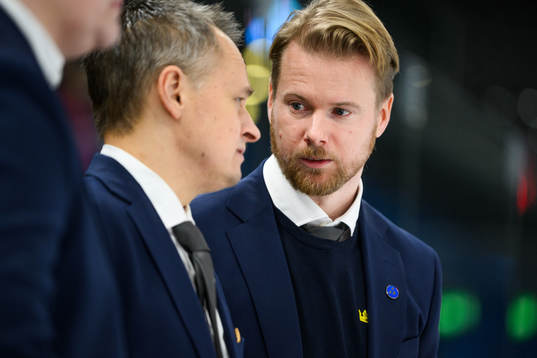 Goalkeeper coach Johan Ryman of Sweden
