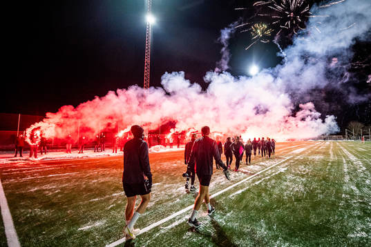 Bläddra bland fler bilder av Fotboll, Superettan, Landskrona, Premiärträning