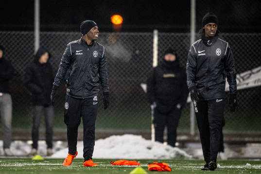 Xavier Odhiambo och Max'Med Mohamed
