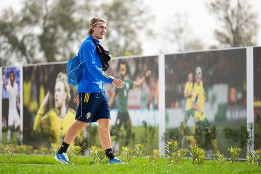 Sebastian Nanasi of the Swedish men's football national
