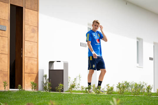 Sebastian Nanasi of the Swedish men's football national