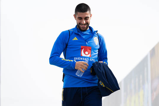 Rami Al Hajj of the Swedish men's football national team