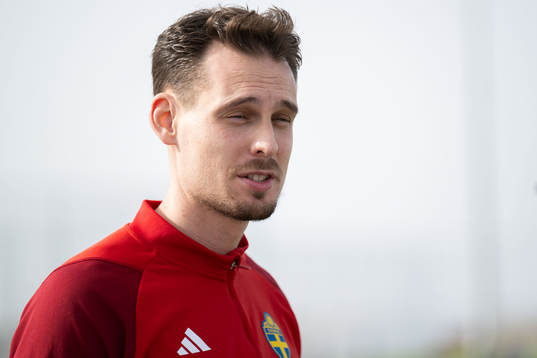 Interim coach Daniel Bäckström of the Swedish men's