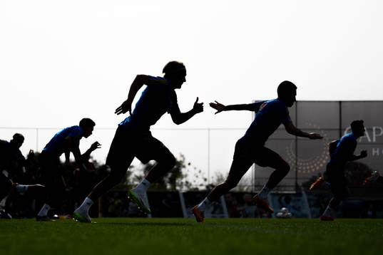 Markus Karlsson and Nahir Besara of the Swedish men's