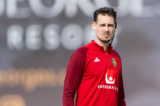 Interim coach Daniel Bäckström of the Swedish men's