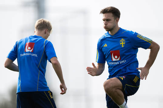 Anton Eriksson of the Swedish men's football national team