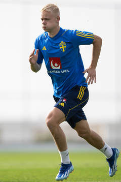 Otto Rosengren of the Swedish men's football national team