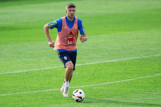 Anton Salétros of the Swedish men's football national team