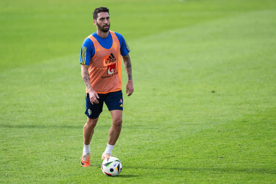 Nahir Besara of the Swedish men's football national team at