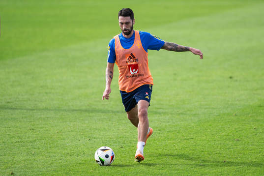 Nahir Besara of the Swedish men's football national team at