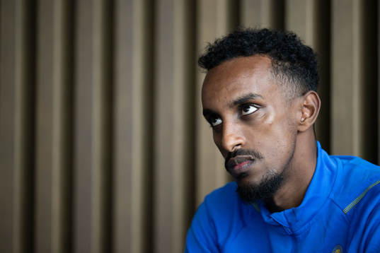 Taha Ali of the Swedish men's football national team