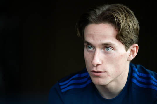 Johan Karlsson of the Swedish men's football national team