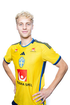 Victor Larsson of the Swedish men's football national team