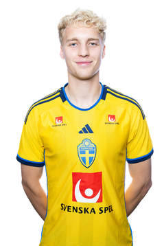 Victor Larsson of the Swedish men's football national team
