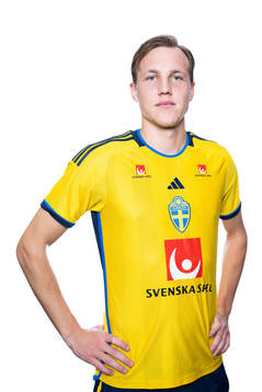 Adam Carlén of the Swedish men's football national team