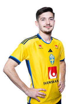 Armin Gigovic of the Swedish men's football national team
