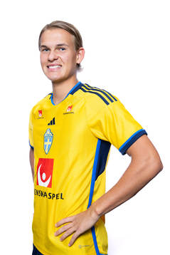 Markus Karlsson of the Swedish men's football national team