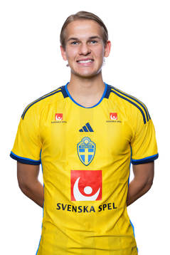 Markus Karlsson of the Swedish men's football national team