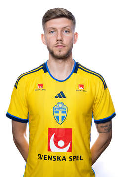 Anton Salétros of the Swedish men's football national team