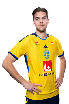 Anton Eriksson of the Swedish men's football national team