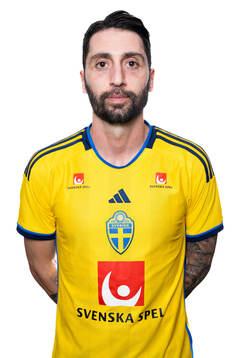 Nahir Besara of the Swedish men's football national team