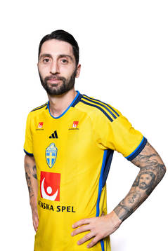 Nahir Besara of the Swedish men's football national team